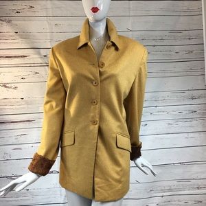 Burberrys of London Cashmere Jacket Sz 10 EUC